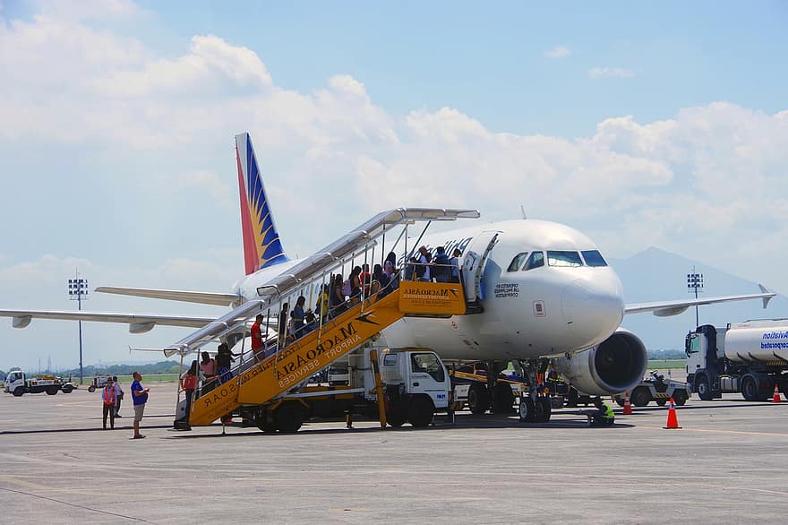 republiken av filippinerna, Philippine Airlines, flygplan, manila, luftfordon, transport, flygande, kommersiellt flygplan, transportsätt, resa, passagerare