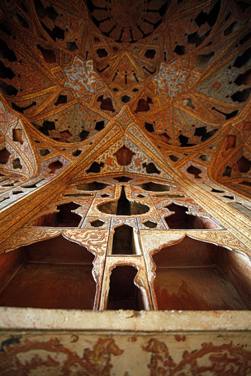 isfahan, perjalanan, Iran, bangunan, Arsitektur, historis, mesjid, persia, dalam ruangan, budaya, agama