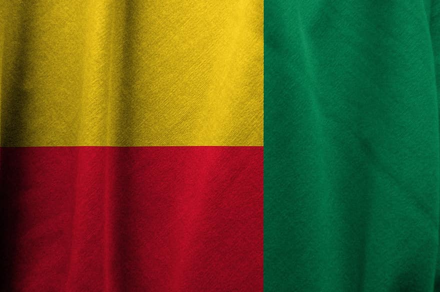 Benin, vlajka, země, národní, symbol, patriotismus, vlastenecký, prapor