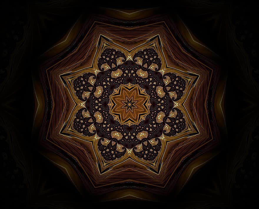 Mandala, Ornament, Hintergrund, Tapete, Muster, Dekor, dekorativ, symmetrisch, Design, Dekoration, abstrakt