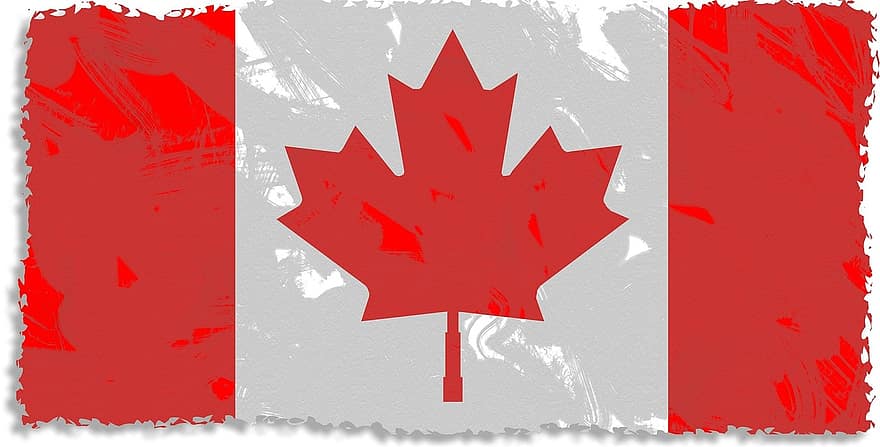 lippu, maailman liput, kuningaskunta, symboli, maa, matkustaa, Kanada, Kanadan lippu, vaahtera, punainen, Punainen matka