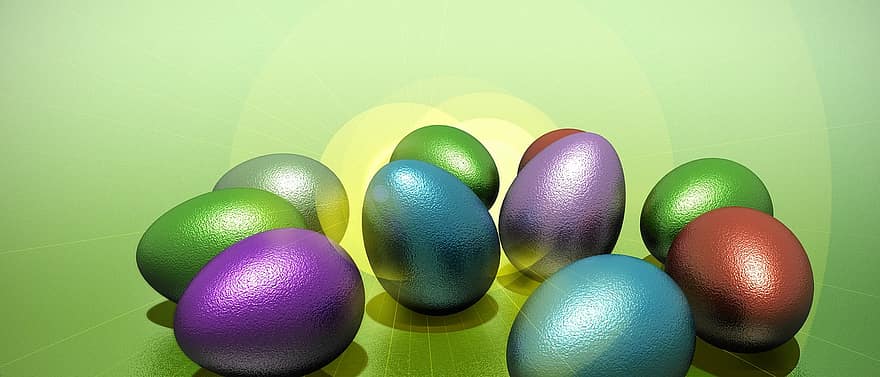 яйца, пружина, Великден, символ на Великден, традицията на