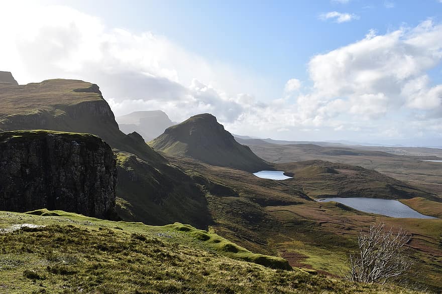 Landscape, Quiraing, Cliff, Hill, Scenery, Scenic, Nature, Trotternish, Skye