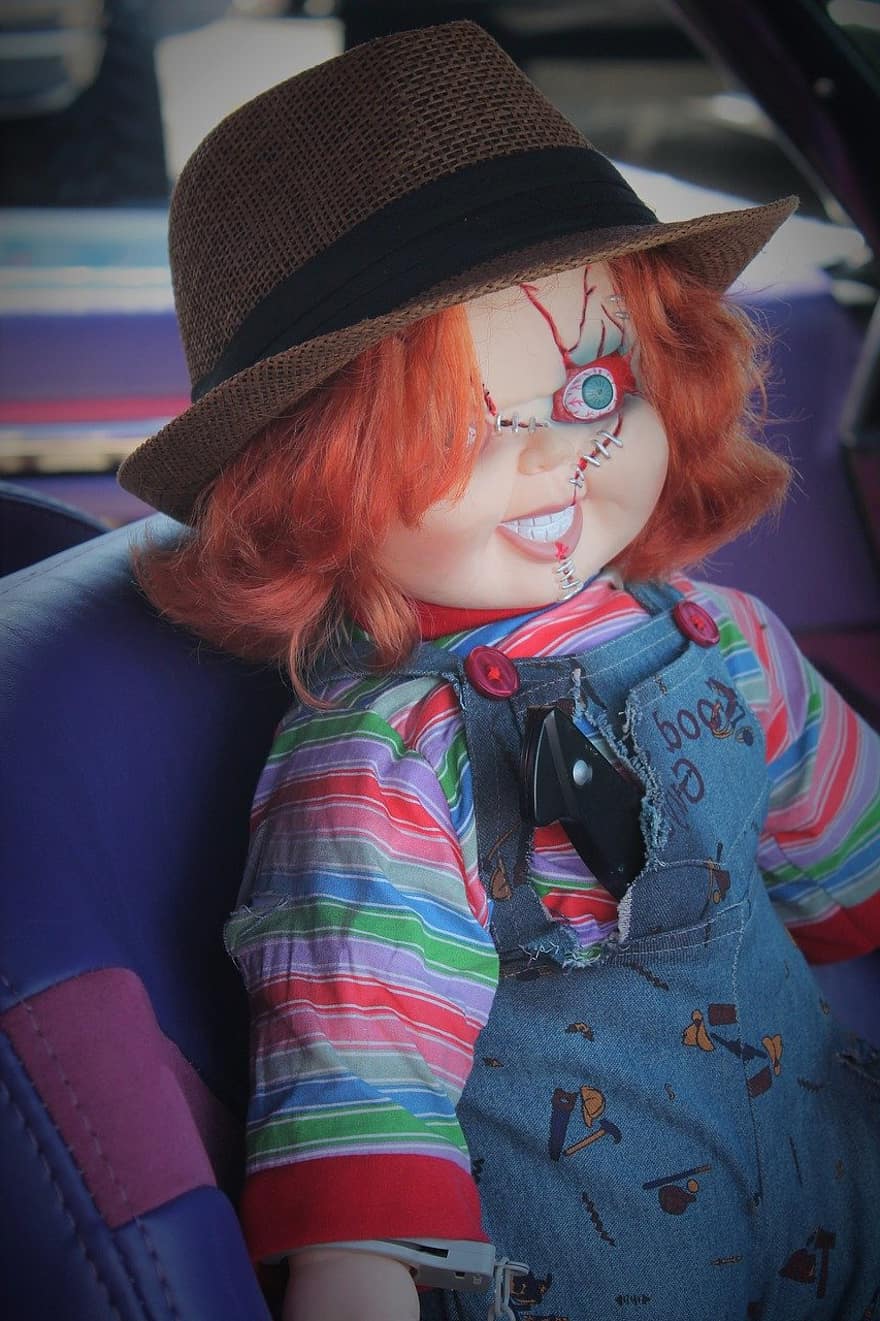 pediophobia, halloween dukke, hjemsøgt dukke, Chucky, besad, besat dukke, hjemsøgt emne, hjemsøgt objekt, jagende, eksorcisme, skræmmende