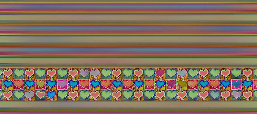 mønster, hjerte, kærlighed, baggrund, Valentins Dag, lykønskningskort, postkort, abstrakt, romantik, struktur, stablet sammen