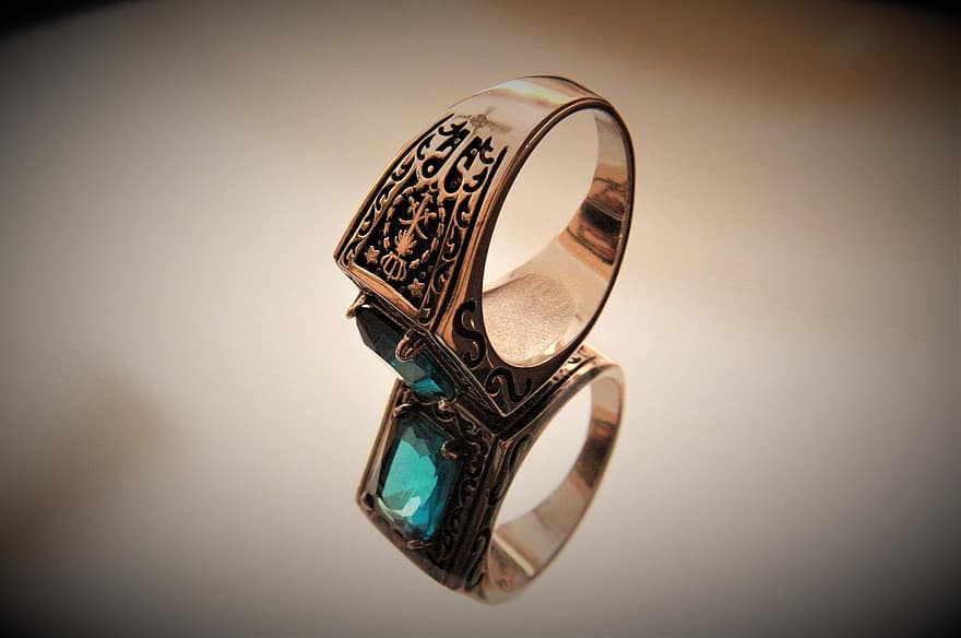 Ring, Ring mit Stein, Östlicher Ring, Zubehörteil, accessorize, Juwel, Reflexion, geschnitzt
