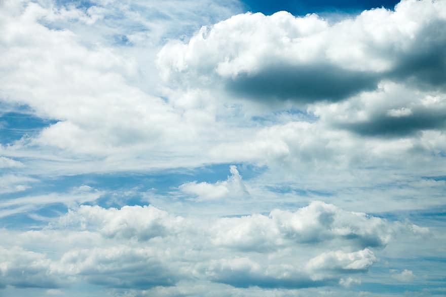 himmel, moln, väder, natur, sommar, atmosfär, fantasi, bakgrund, dröm, fäste, cloudformation