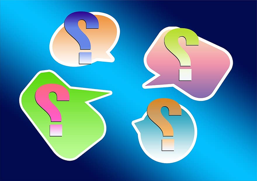Question, Question Mark, Balloon, Symbol, Characters, Response, Help, Request, Search, Note, Answers