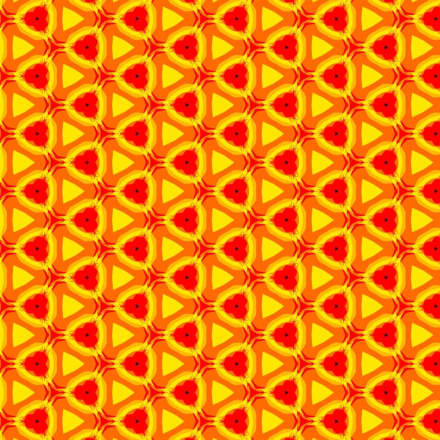 mønster, ild, rød, orange, gul, struktur, sømløs, orange ild