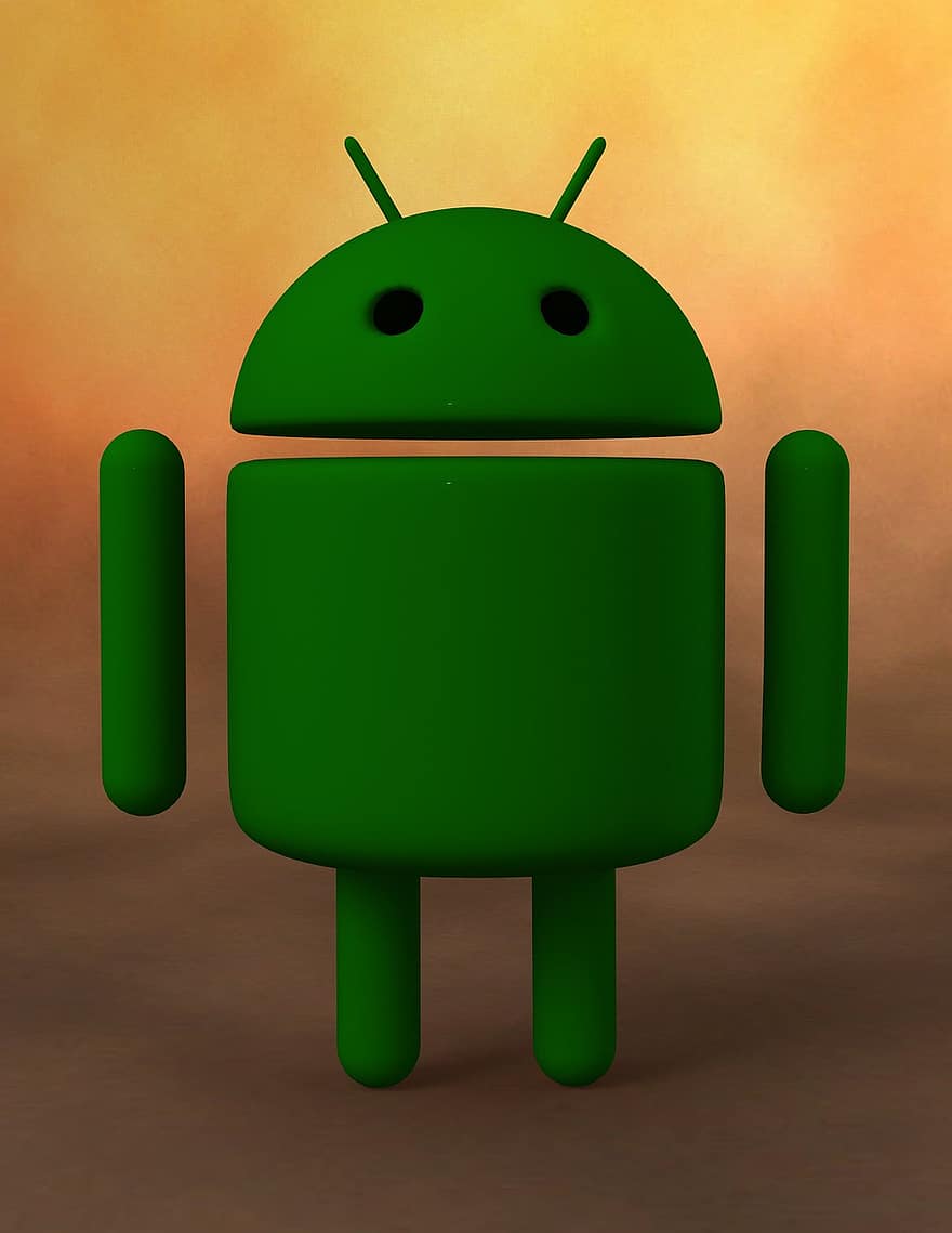 androide, logo de android, robot