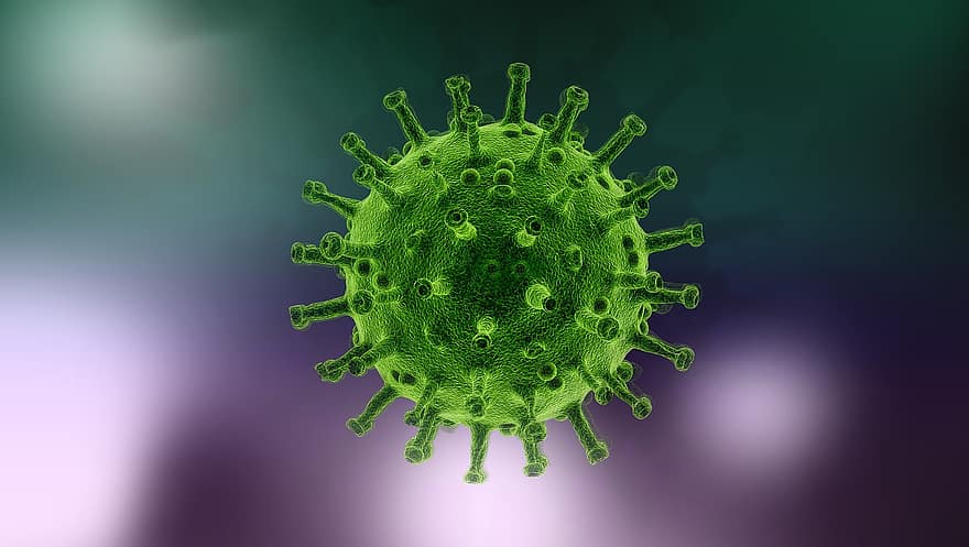 ιός, παθογόνο, μόλυνση, βιολογία, ιατρικός, υγιεινή, γρίπη, μικρόβιο, στέμμα, covid, μετάδοση