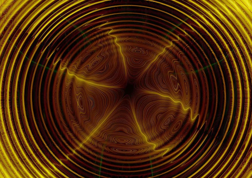 Welle, Kreis, konzentrisch, Laser-, Licht, Lichtvorführung, Symmetrie, Muster, abstrakt, Computergrafik, psychedelisch