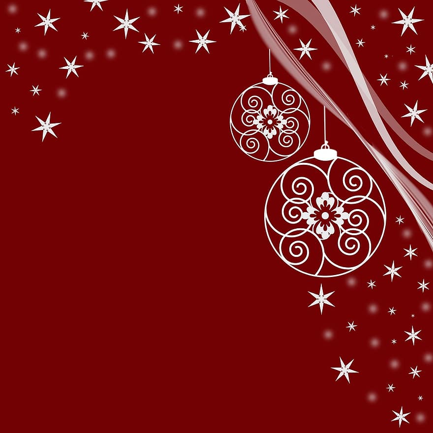 bakgrund, textur, jul, Semester, jul bakgrund, röd, prydnad, röd jul bakgrund, dekorativ, dekoration