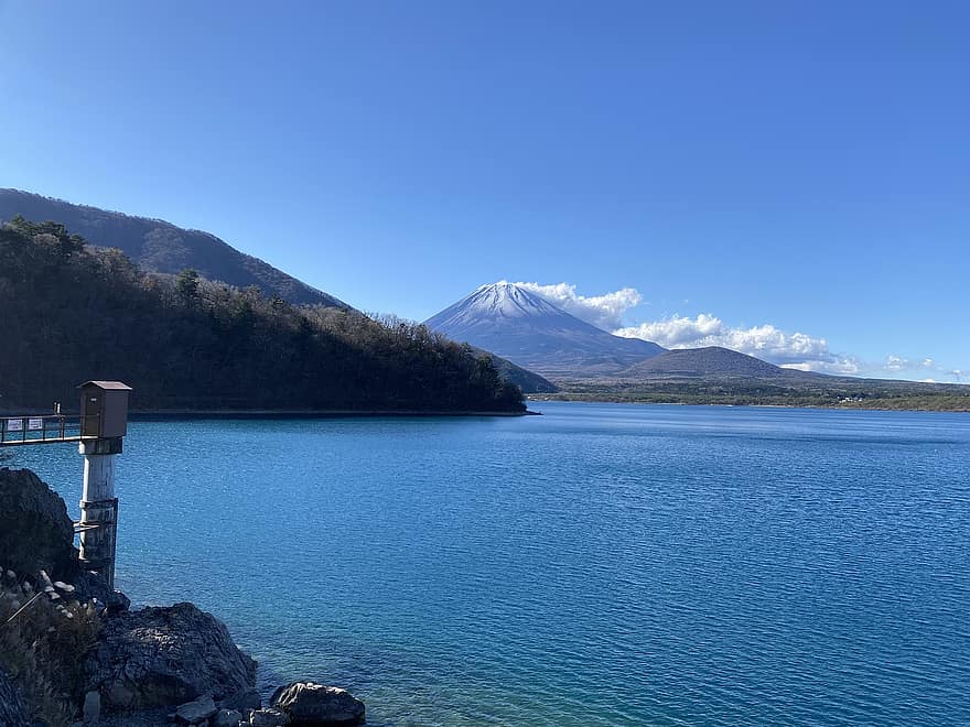 Гора Фудзи, гора, вулкан, Япония