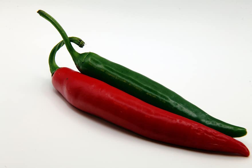 Chilli, Vegetable, Food, Fruit, Spice, Healthy, Nutrition, Organic, Produce, Green Chilli, Red Chilli