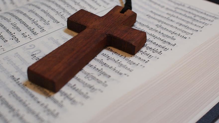 cruzar, Biblia, khmer biblia