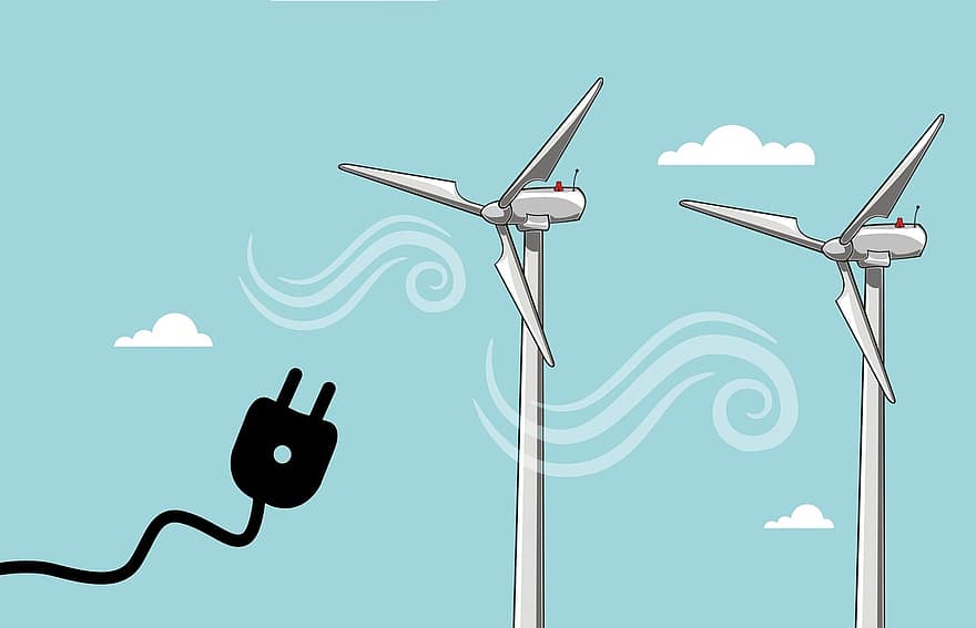 vento, energia, soquete, de Meio Ambiente, conservação, ecologia, hélice, tecnologia, elétrico, eletricidade, turbina