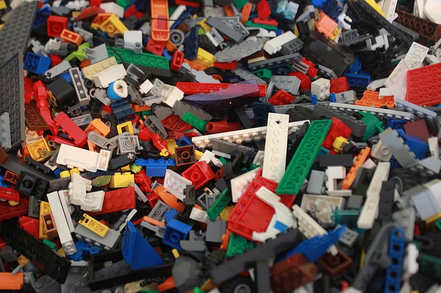 lego, samling, leksak, block, högen, industri, multi färgad, byggbranschen, stack, plast, bakgrunder