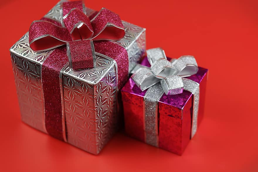 pachet, cutie de cadou, festival, cadou, panglică, pătrat, cutie, decora, surprinde, cutii cadou, hârtie