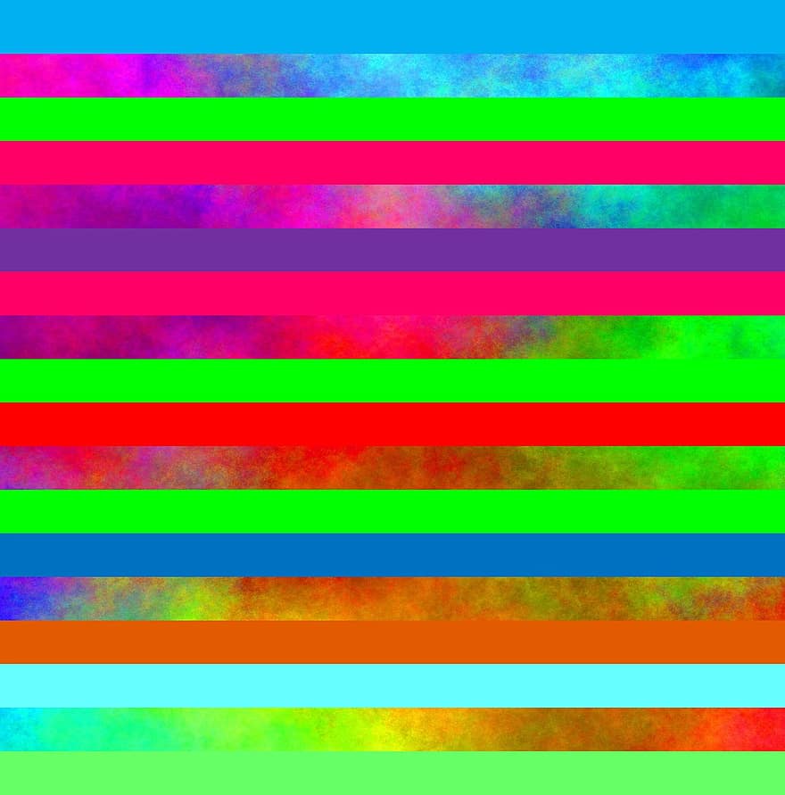 Rainbow, Spectrum, Abstract, Creative, Geometric, Stripes, Lines, Gradient, Vivid, Vibrant, Colorful