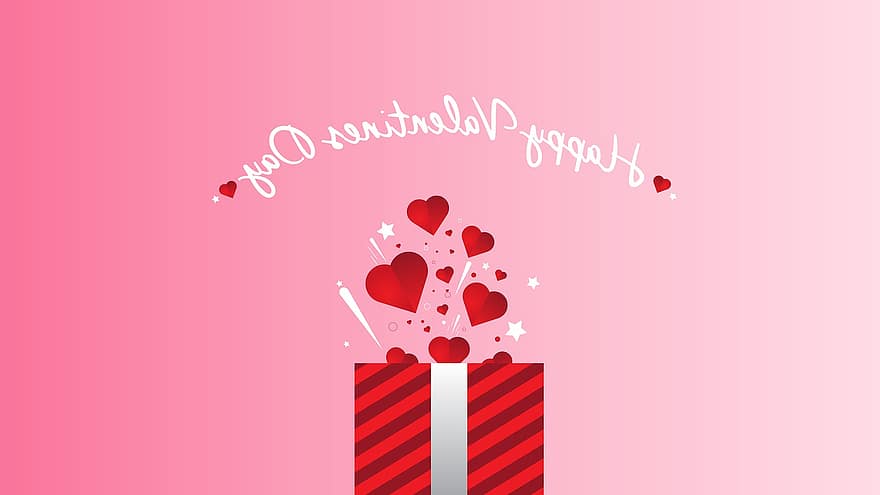 バレンタインデー、愛、心臓、ロマンチック、バレンタイン、赤、カード、カラフル、ハート形、壁紙、挨拶