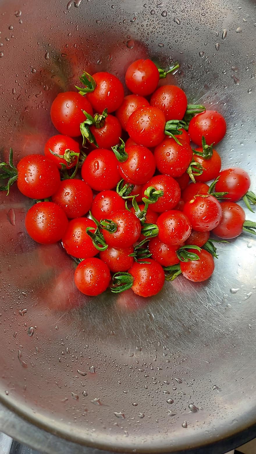 tomater, körsbärstomater, producera, tomat, friskhet, mat, släppa, närbild, vegetabiliska, våt, äta nyttigt