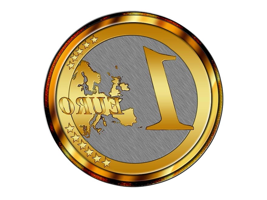 यूरो, सिक्का, पैसे, मुद्रा, ढीला परिवर्तन