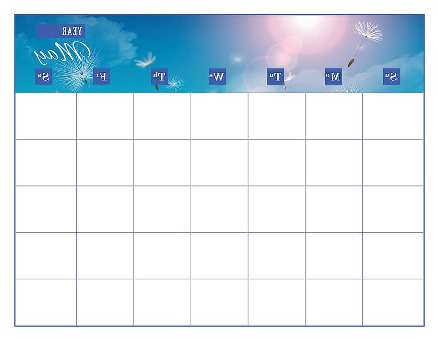 calendari, Plantilla de calendari, pot, decoratiu, treballar, escriptori, cita, paper