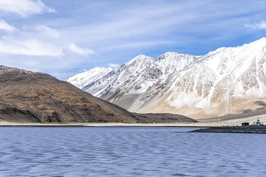 lago, Himalaya, India, Ladakh, kashmir, natura, paesaggio, Asia