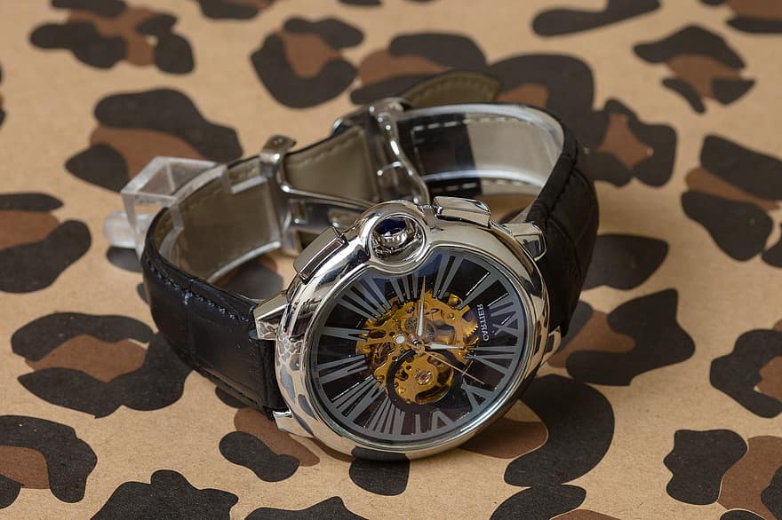 se, armbåndsur, Cartier, timepiece, tid, mote