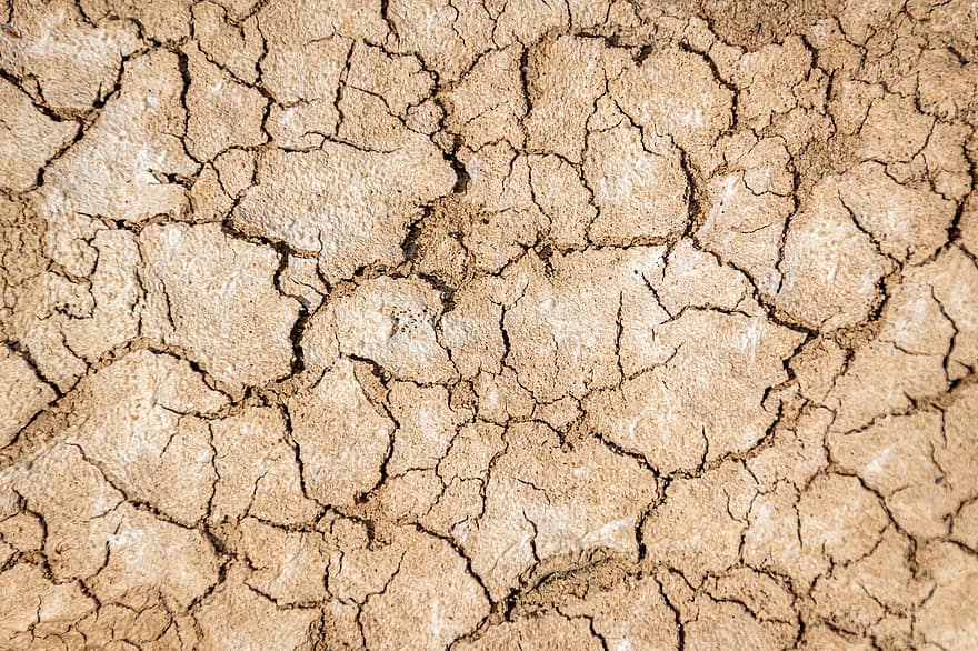 sequía, suelo, tierra, naturaleza, seco, arcilla, Desierto, cambio climático, clima, grietas, textura