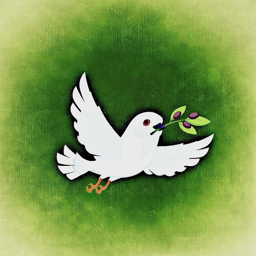 鳩、平和の鳩