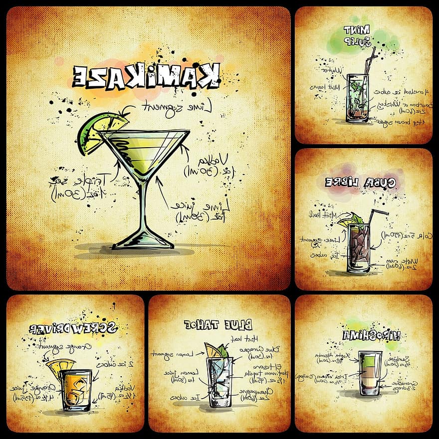 cocktails, drycker, alkohol, recept, fest, alkoholhaltig, sommar, fira, förfriskning, bra humör, dra nytta av