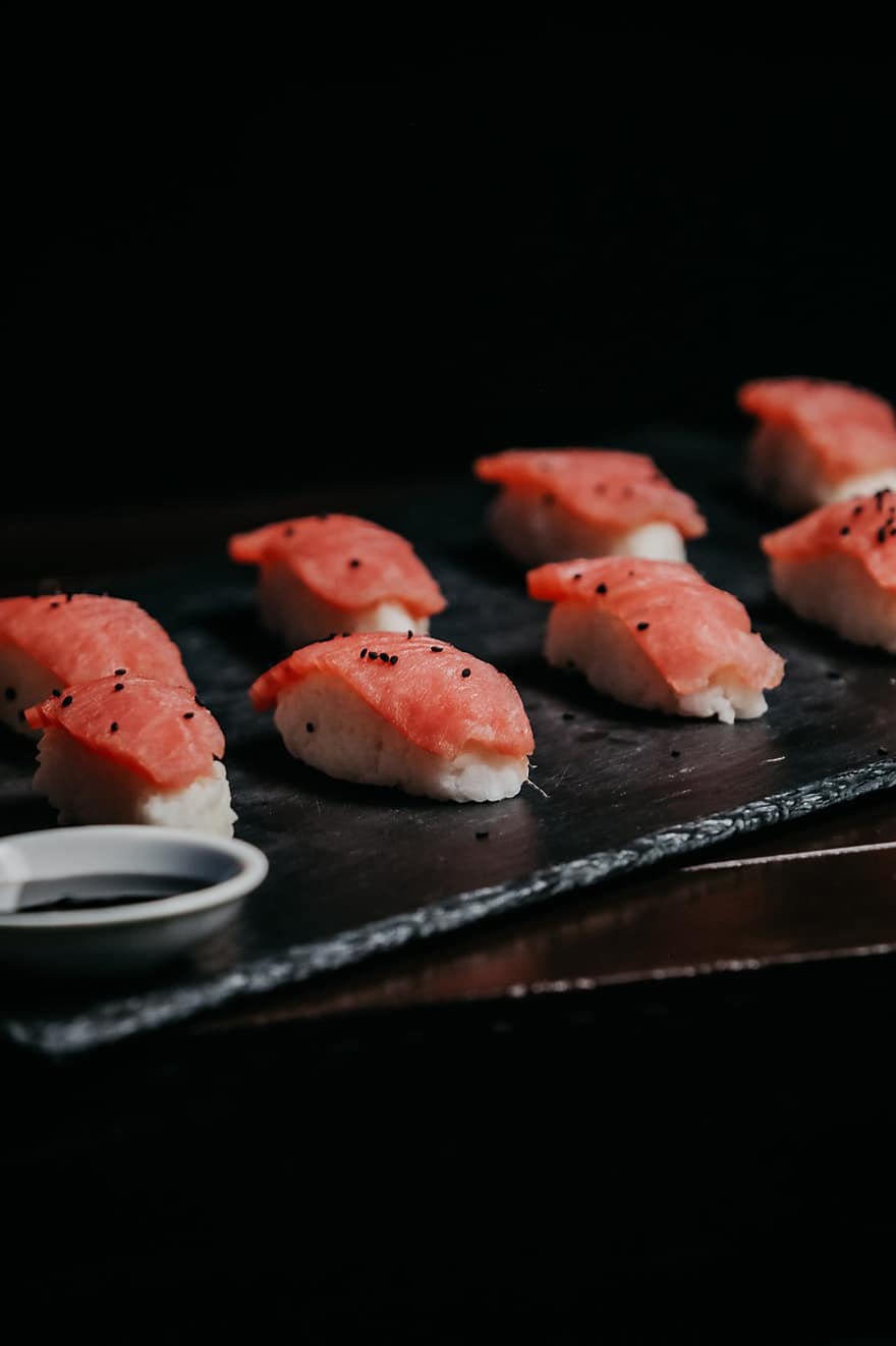sushi, mad, Asien, spise