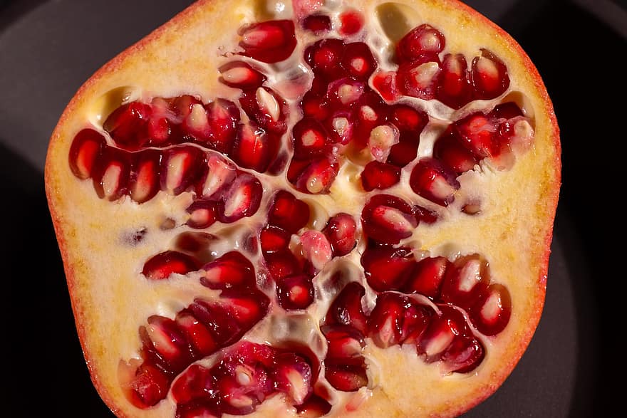 과일, 석류 나무, 건강한, 비타민, 흥미 진진한, 신선한, 매크로