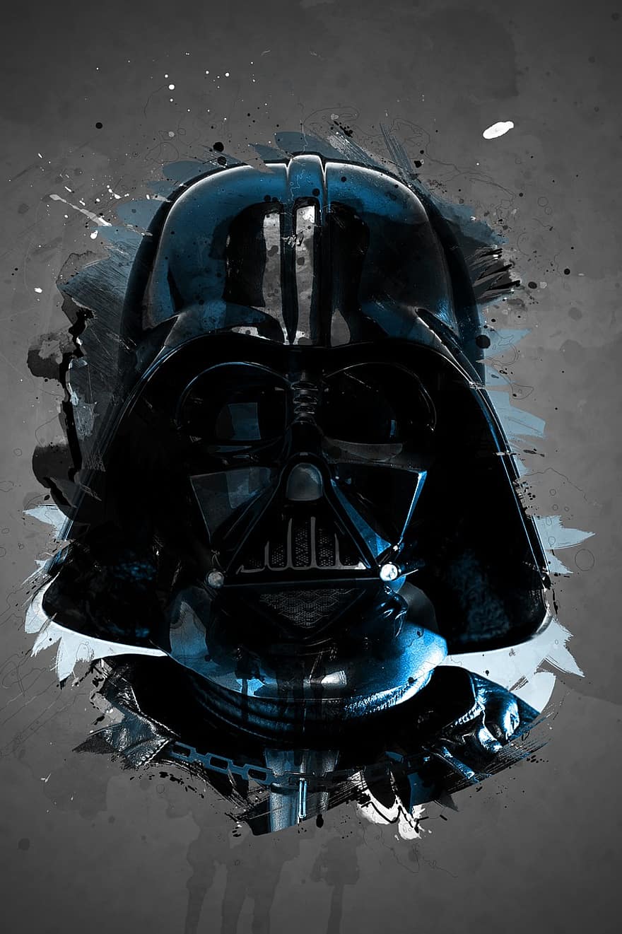 Darth Vader, guerra de las Galaxias, película, andante del cielo, espacio, Vader, Darth, jedi, Estrellas grises, Película gris