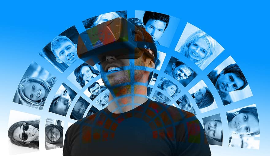 realta virtuale, oculo, tecnologia, realtà, virtuale, cuffie, Tech, divertimento, futuristico, dispositivo