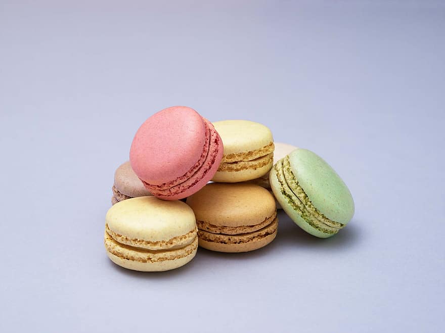 Macarons, French Macaroons, Cookies, Pastries, Dessert