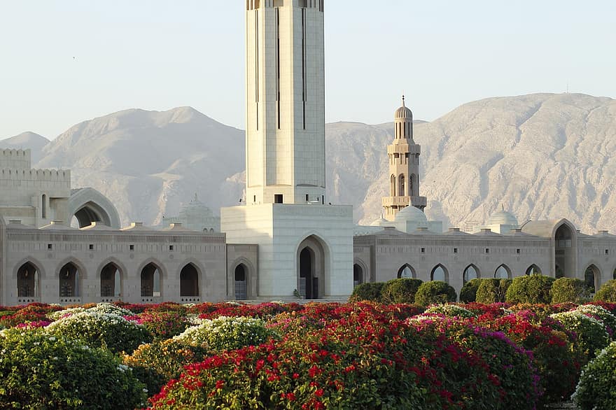 Moschee, die Architektur, Garten, Religion, Minarett, berühmter Platz, Spiritualität, Gebäudehülle, Kulturen, Ramadan, Reise