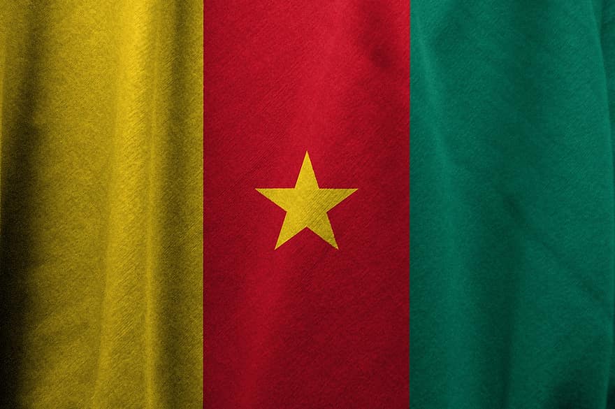 Камерун, флаг, страна, условное обозначение, национальный, камерунец, нация, патриотизм, патриотический, баннер, Национальность