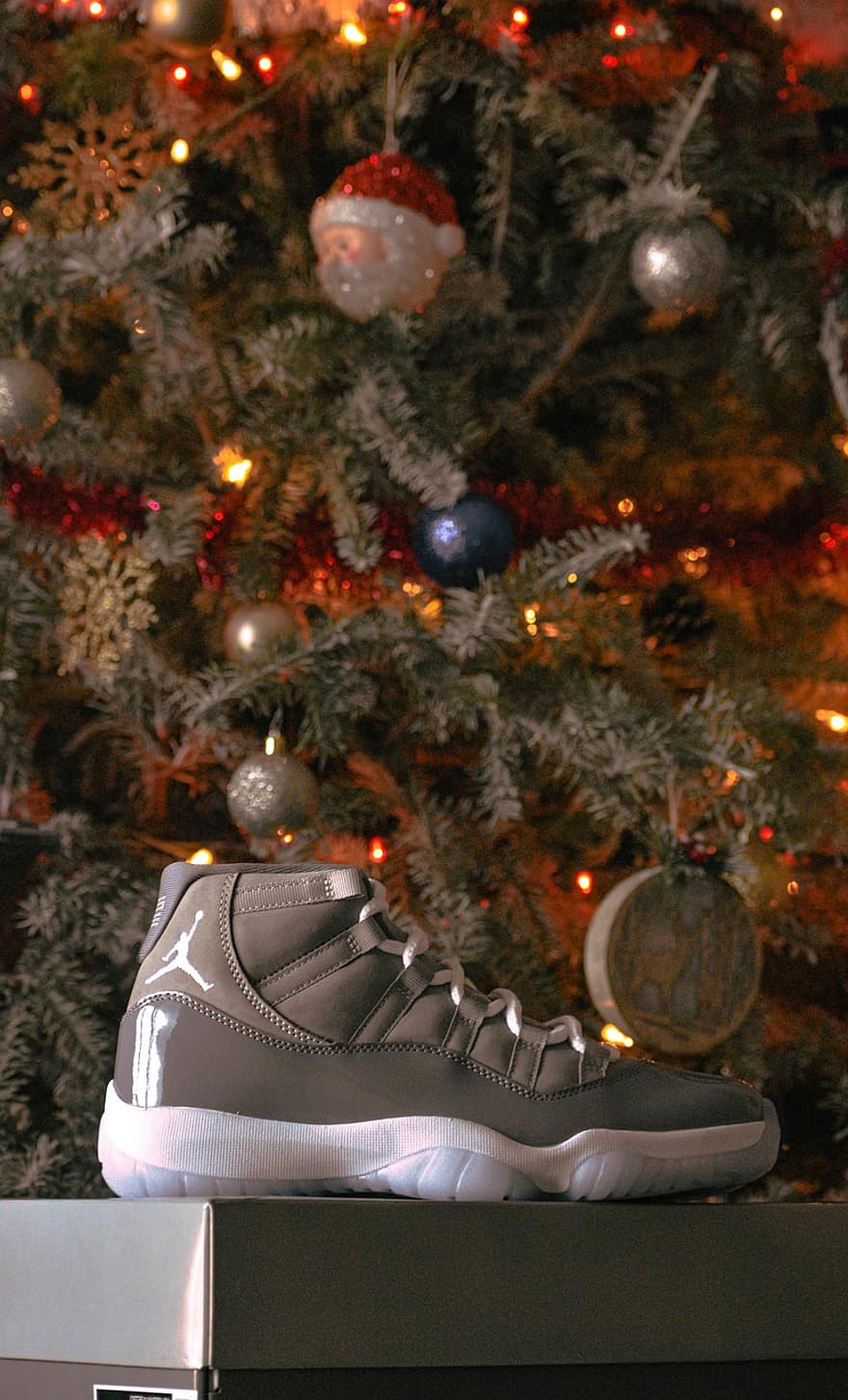 des chaussures, Noël, mode, fond d'écran, écran verrouillé, Jordan