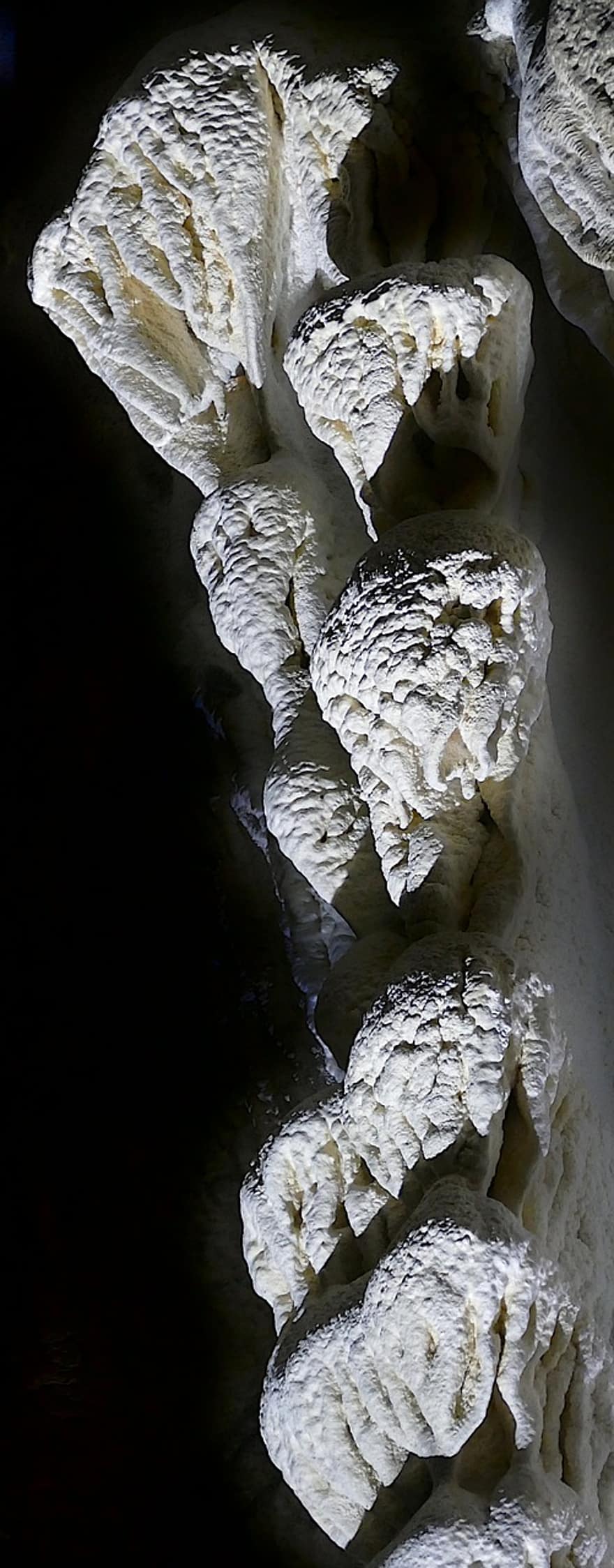 sztalaktit, barlang, sztalaktit barlang, Hermannshöhle, Ausztria, alacsonyabb ausztria, Kirchberg a változásról, geológia, sötét, alvilág