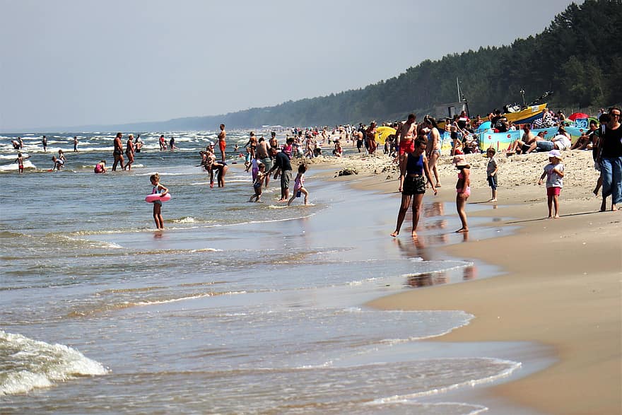 море, пляж, туристы, пандемия, люди, побережье, выходные, июнь, пейзаж, песок, день отдыха
