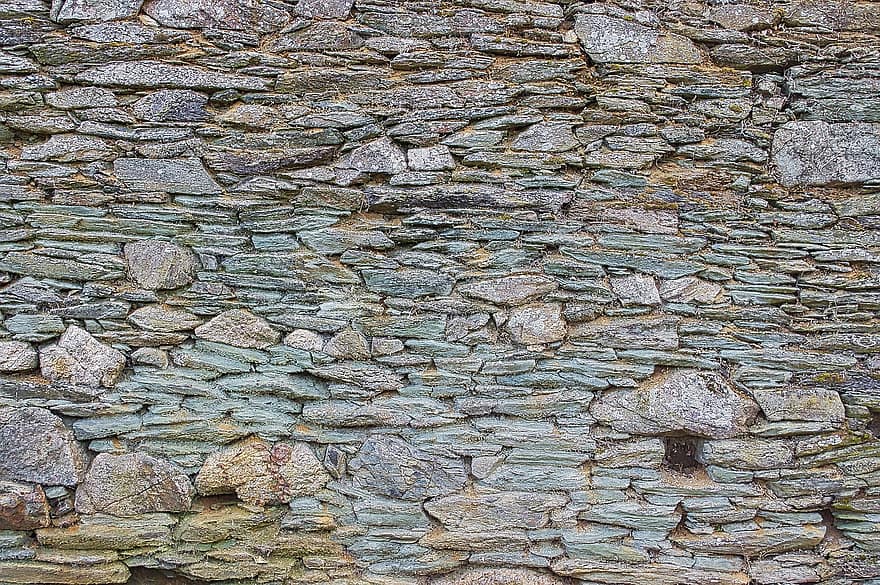 paret, maçoneria, textura, estructura, zona, roques