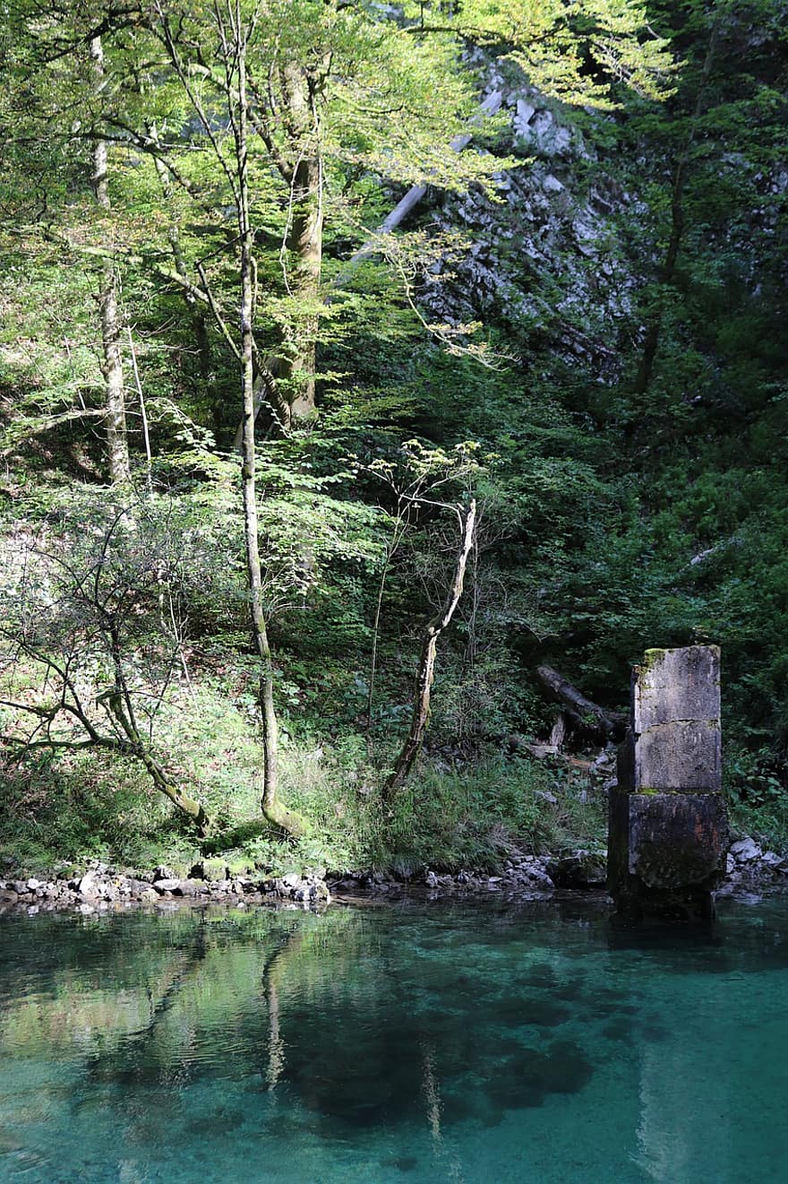 natura, slovenia, fiume, escursioni a piedi, acqua