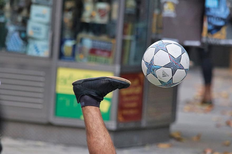 м'яч, футбол, стопа, взуття, спортивний м'яч, футбольний м'яч, програвач, футболіст, гра, грати