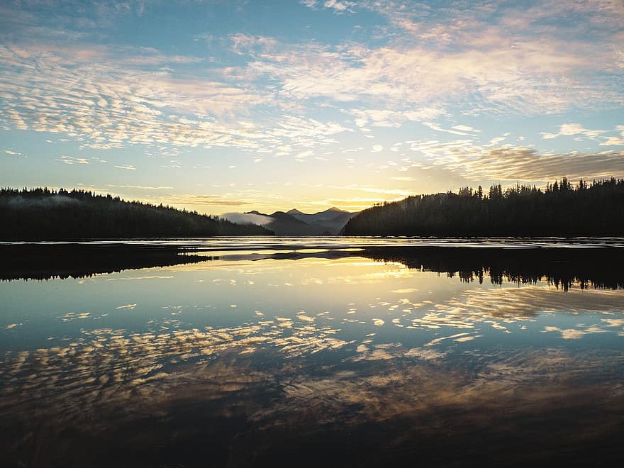 jezioro, Natura, podróżować, badanie, krajobraz, Kanada, Vancouver