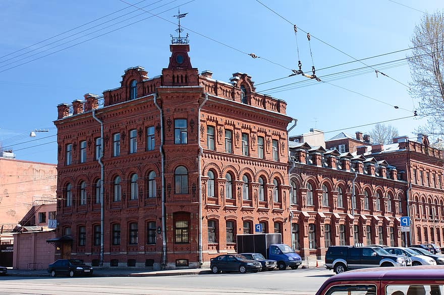 Sint-Petersburg Rusland, peter, het stedelijke landschap, architectuur