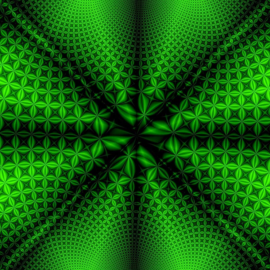 baggrund, mønster, geometriske, grøn, silkeagtig