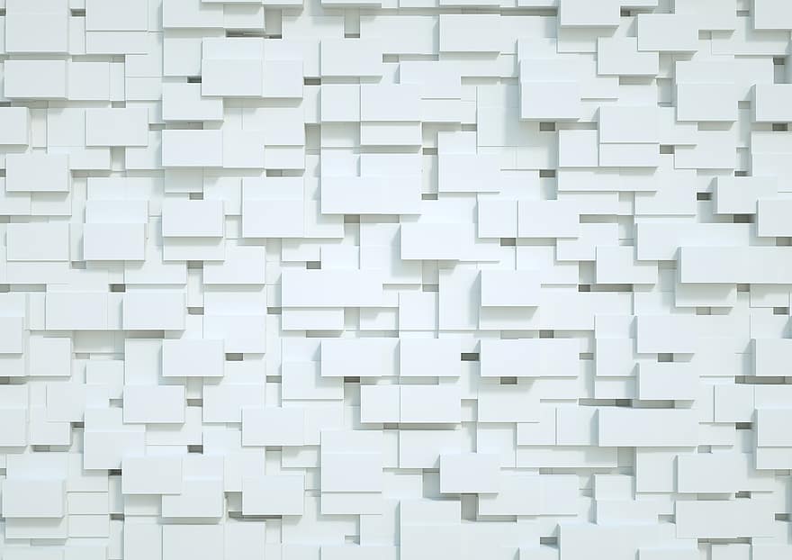 그리드, 블록들, 입방체, 3d, 무늬, 기하학, 현대, 모양, 벽지, 육각형, 조직